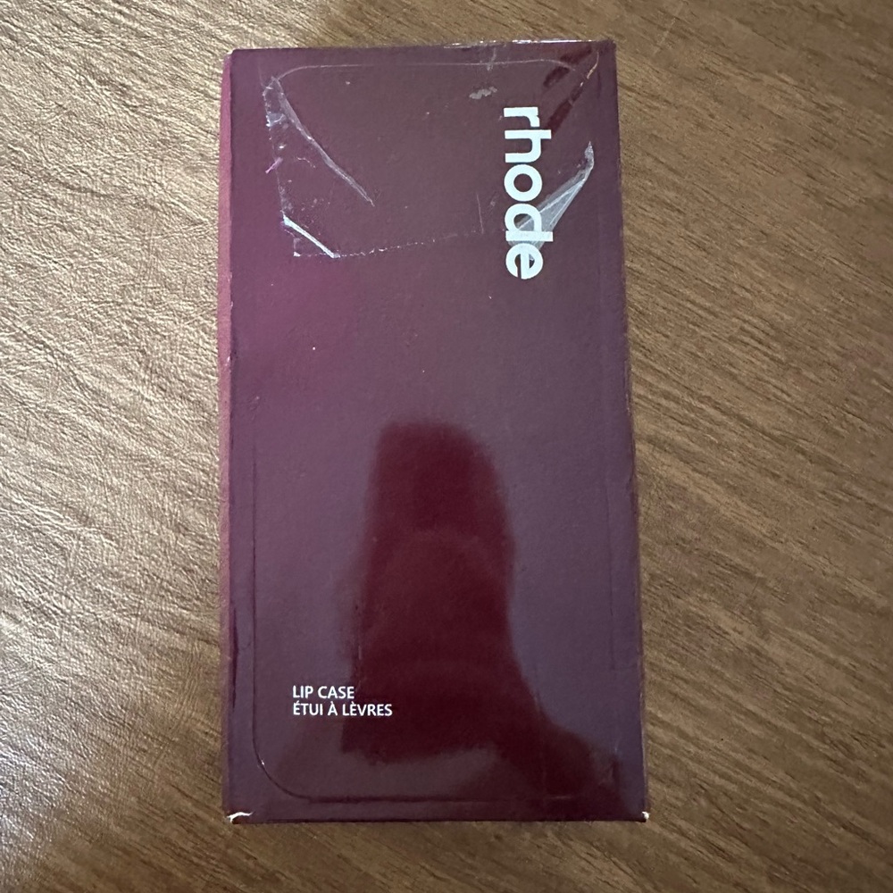 NWT Rhode Espresso Lip case IPhone 14-15 Pro Max
